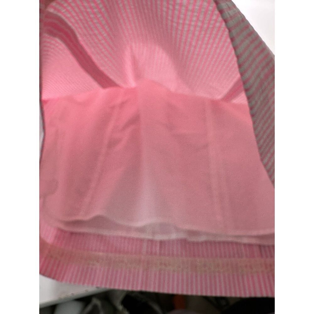 Lilly Pulitzer Maya‎ Shift Dress White & Pink Seersucker Size 0 NEW - Picture 10 of 12
